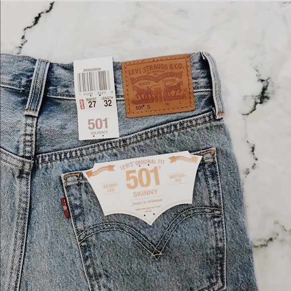 Levi's Denim - 501 Levi’s Skinny Jeans